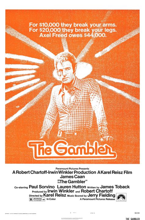 THE GAMBLER (1974) .